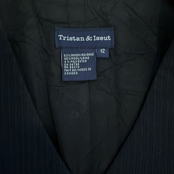 Black Women's Vest - Picture 2 of 3